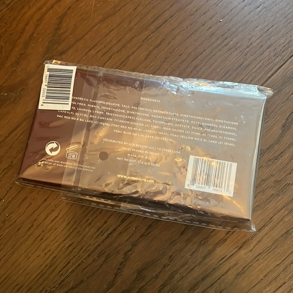 Ace Beautē Bronzer in Paradise Palette New in Box